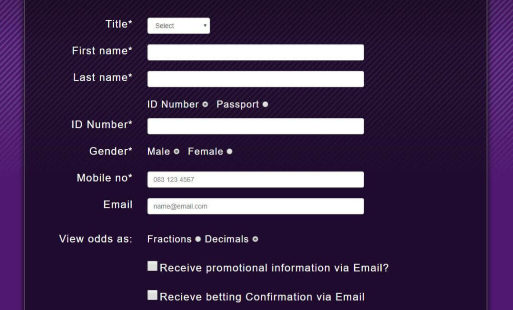 Hollywoodbets registration