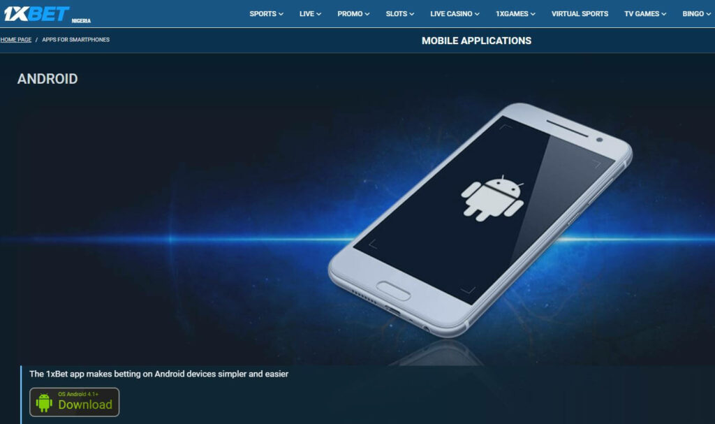 1xBet Mobile App