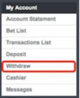 Withdraw Money from Bet9ja