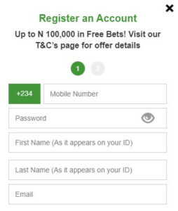 Sign Up On Betway