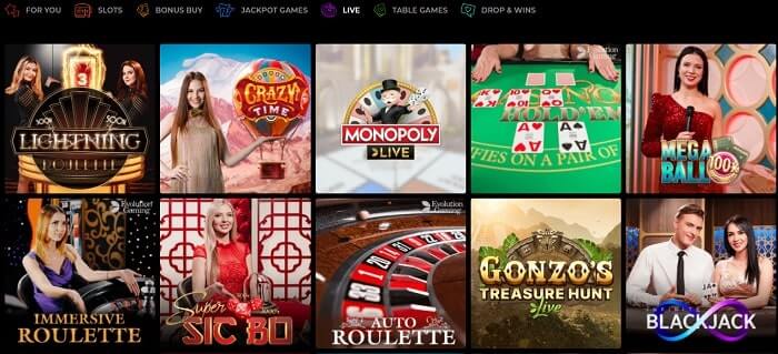 N1bet Live Casino 