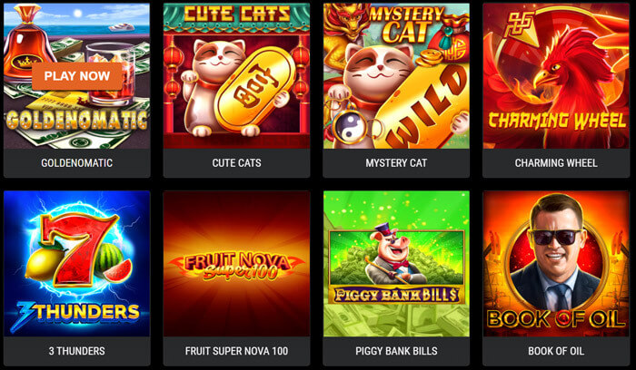 BetBiga Slots Games