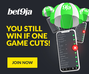 Win if one game cuts on bet9ja