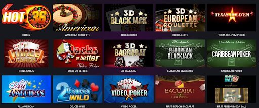 OgaBet Table Games Casino Nigeria