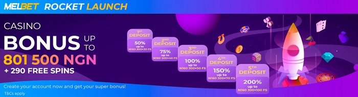 Casino Welcome Bonus MELbet