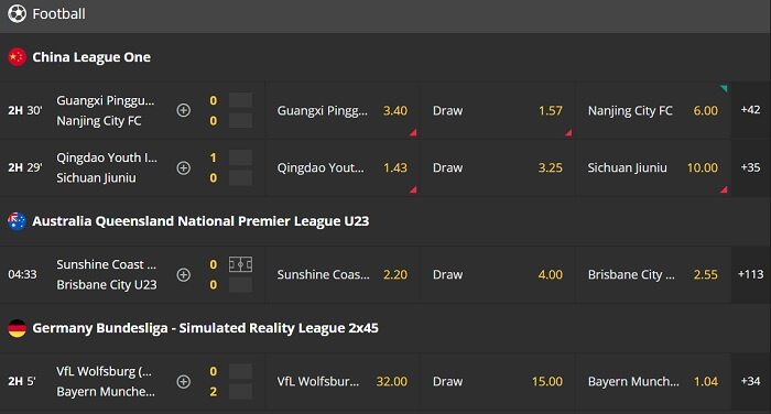 Sport Betting Markets Bet O bet