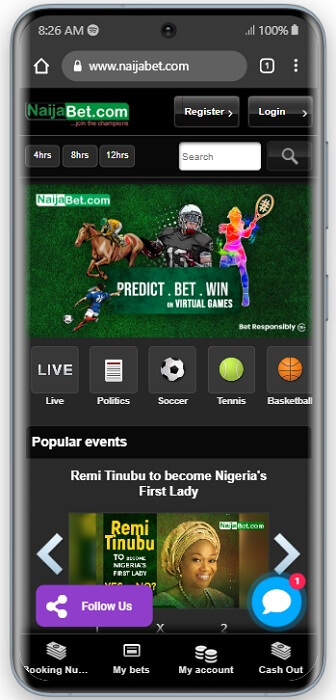 NaijaBet Mobile