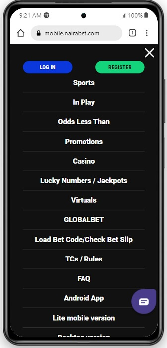 Nairabet App For Android