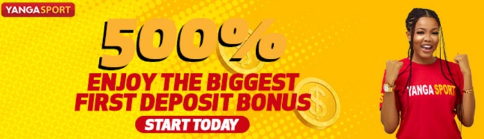 First Deposit Bonus YangaSport YangaSport First Deposit Bonus