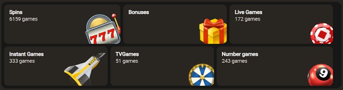 Parimatch Casino Games