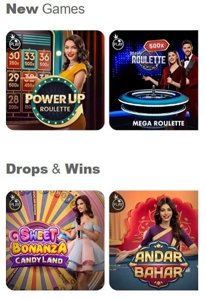 LynxBet Live Casino Games