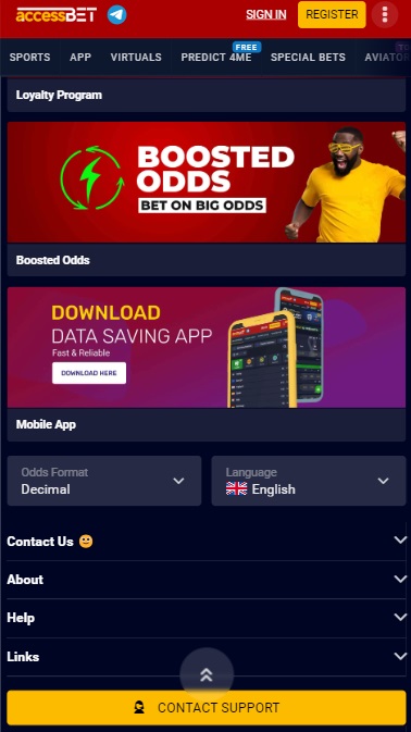 AccessBET iOS