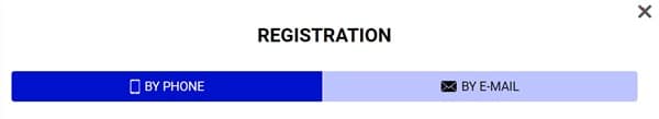 Options of Registration