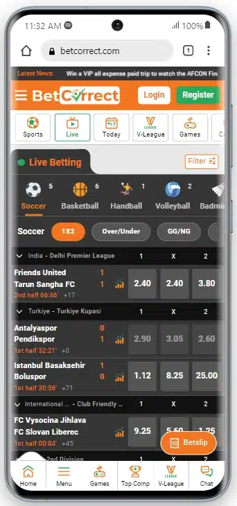 BetCorrect App