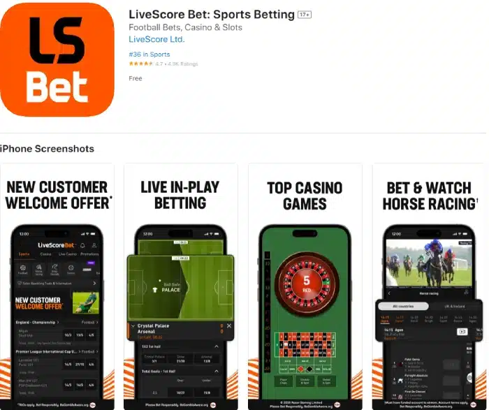 LiveScoreBet iOS Aplication Download